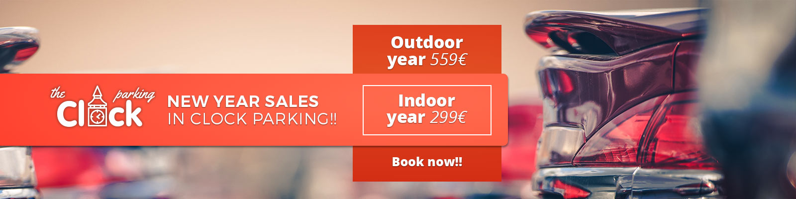 Secure and monitoring 24 hours Indoor parking